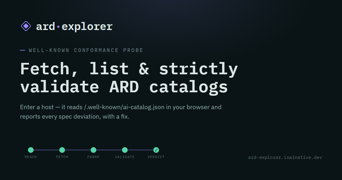 ARD Catalog Explorer thumbnail